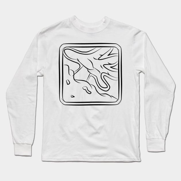 Warlock Class Icon Long Sleeve T-Shirt by DeLyss-Iouz